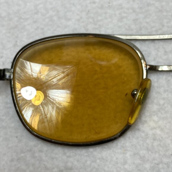 Vintage Eyeglasses Metal Mens 70s 80s - Picture 9 of 15